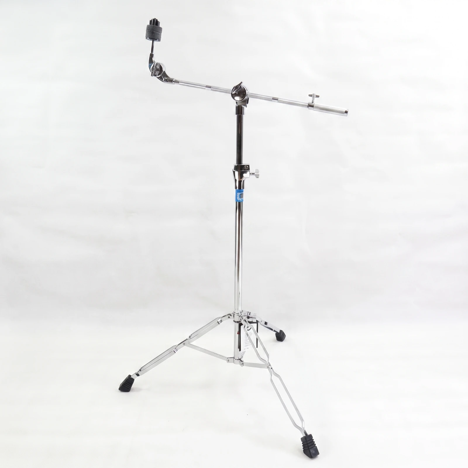 Cymbal Arm Stand Stable Arm Cymbal Stand Drum Hardware Long-Lasting Double Braced for Drummers, Stage, Rehearsal Studio