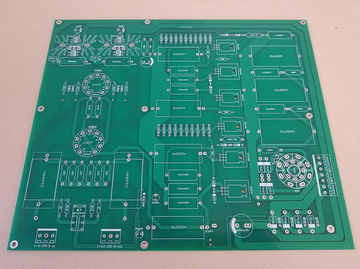 كونراد جونسون PV12 أنبوب Preamp ثنائي الفينيل متعدد الكلور لوحة عارية ، نسخة متوازنة