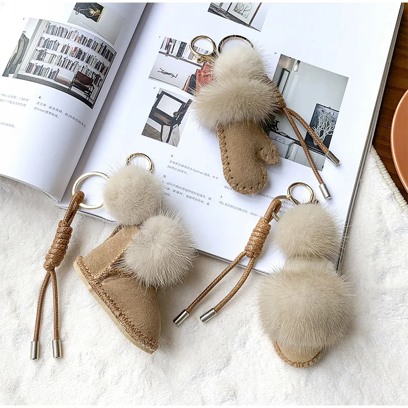 المألوف التمهيد على شكل حقيبة سحر لطيف قفاز المفاتيح سحر المعلقات الإبداعية ولطيفة هدايا عيد الميلاد رائعة ومتعددة الاستخدامات