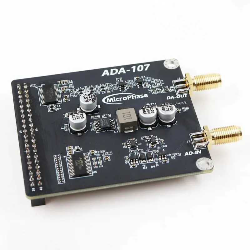 MicroPhase ADA-107 10Bit 50MSPS 125MSPS High Speed AD DA Conversion Module DC AC Coupling for FPGA Board