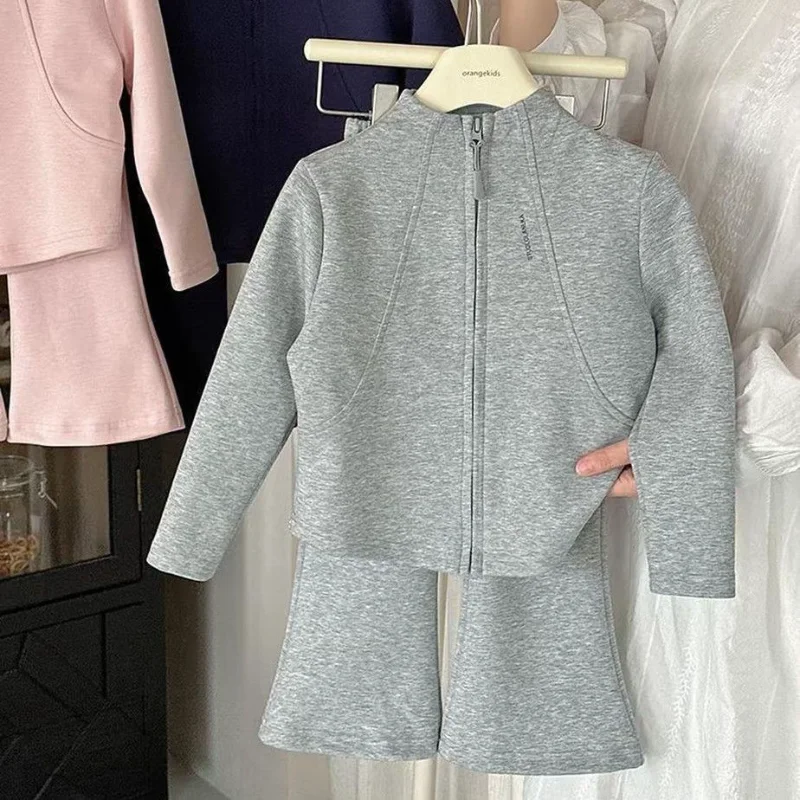New Spring Autumn Baby Clothes Suit Children Girls Casual Jacket Pants 2Pcs/Sets Infant Clothing Toddler Costume Kids Tracksuits