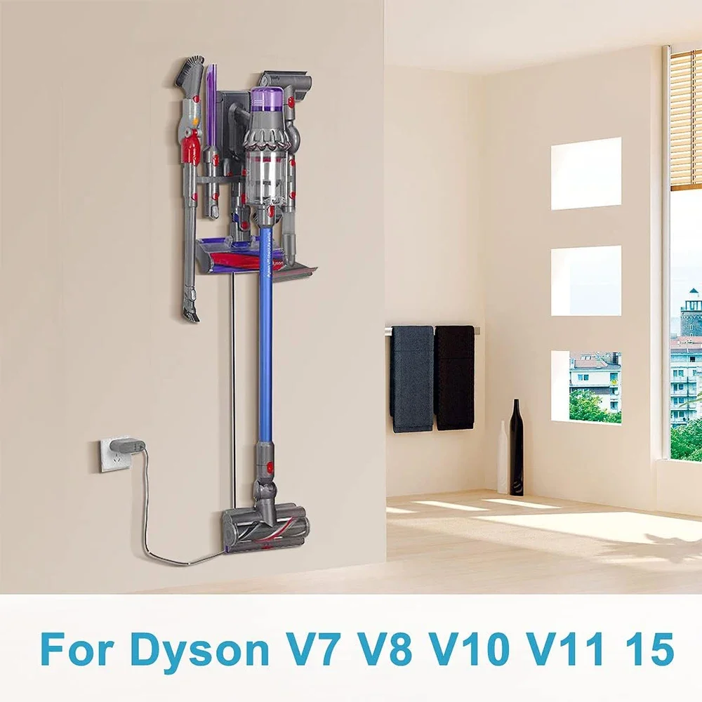 Accessoires de support pour Dyson V7 V8 V10 V11 V15, base de brosse, outil de rangement, étagère sous vide