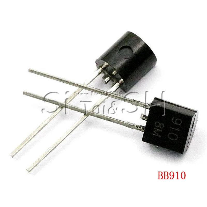 100pcs BB910 910 TO-92 910 TO92S varactor diode new original