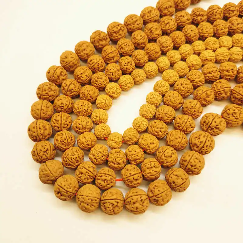 TSB0531 Real Five Facets Rudraksh Bodhi Seeds Beads 108 beads strand 10/12/13/14mm Good Quality New Beads