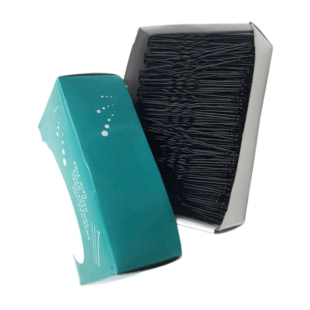 

500g Metal Hairpins Black Clips for Women Durable Simple Style Safe Decorative Wedding Party Daily Use Hair Accessories