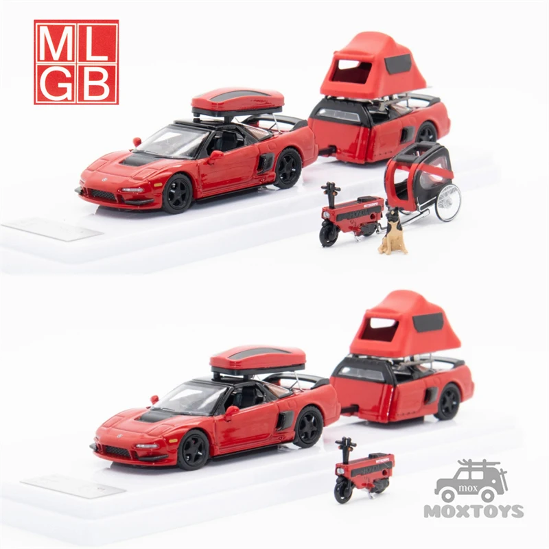 

MLGB модель 1:64 NSXTRA красная литая модель автомобиля