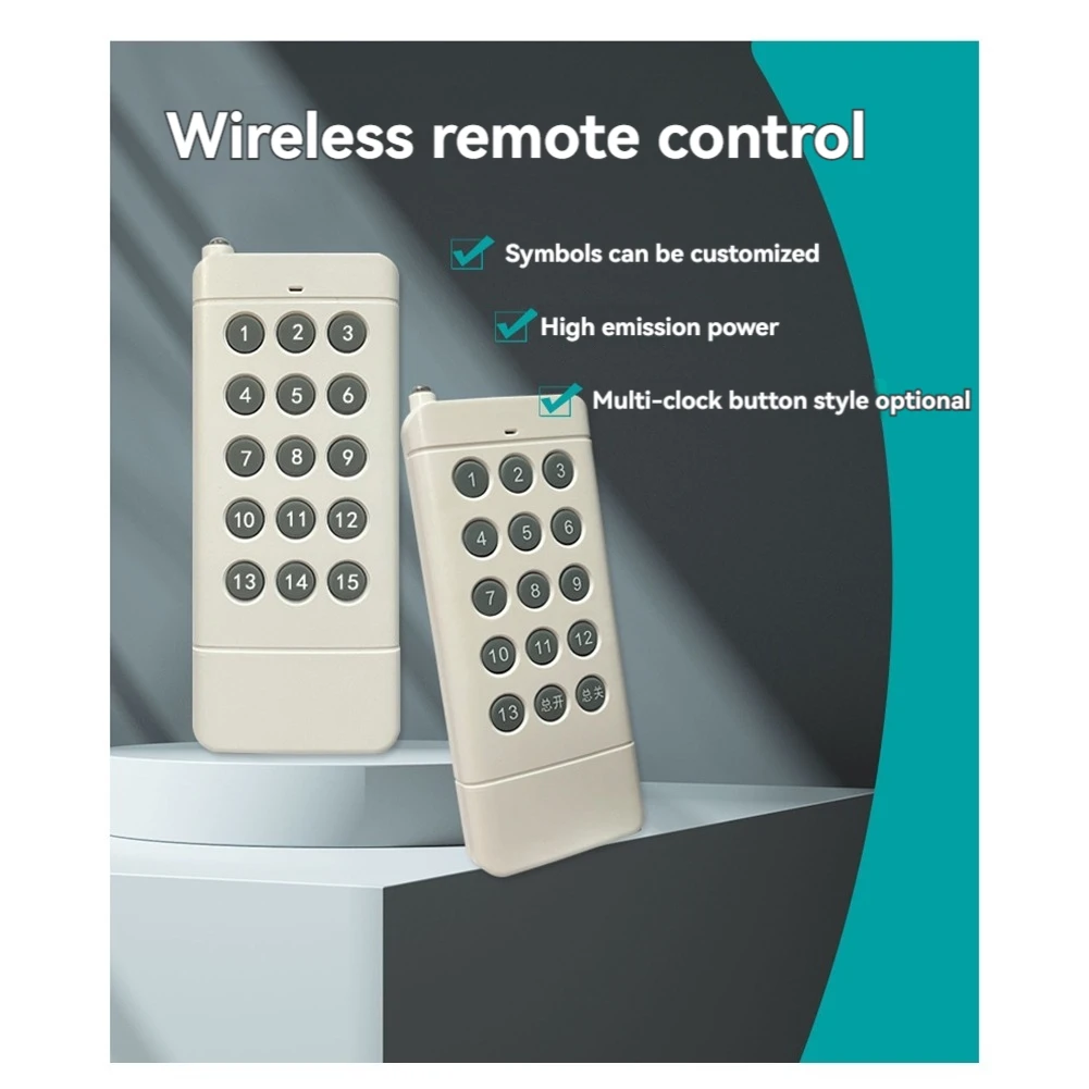 433M remote control 15 Key 433M Remote Control Wireless Remote Control for