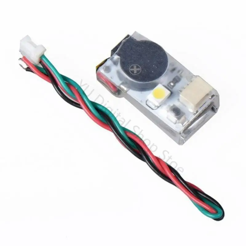 96BA Drohnen-Summermodul mit LED-Ortungslicht, Alarm zur Wiederherstellung verlorener Modelle für FPV-Piloten bei der Gras- und – Detail 9