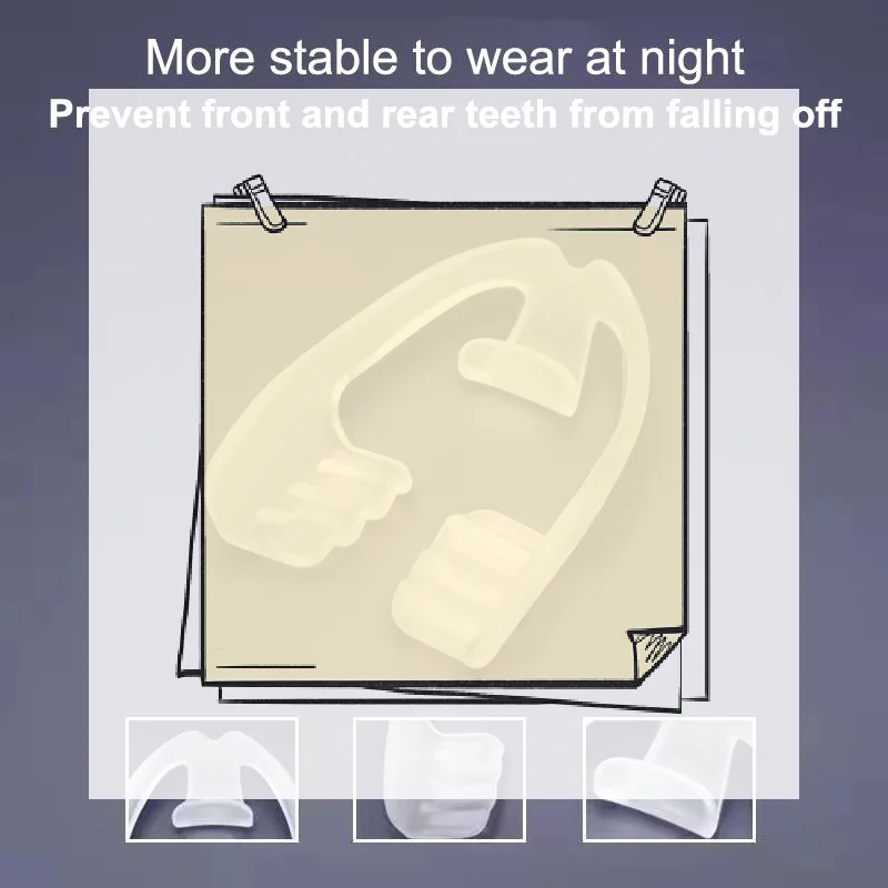 

1/2/5 шт. Капа для бруксизма, защитная капа для сна, брекеты от сжатия зубов, тренажер для выравнивания зубов, средство для сна, защита зубов, инструменты