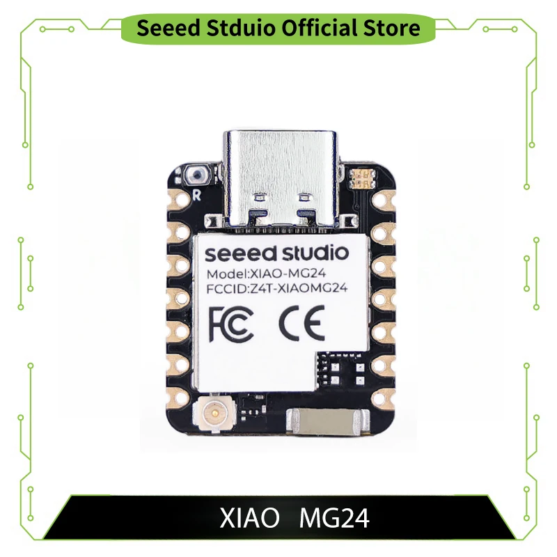 Matter Thread, XIAO MG24-Silicon Labs EFR32MG24, Matter Native over Thread/BLE 5.3, Arduino, 1.95μA, On-Board Antenna,19 GPIOs