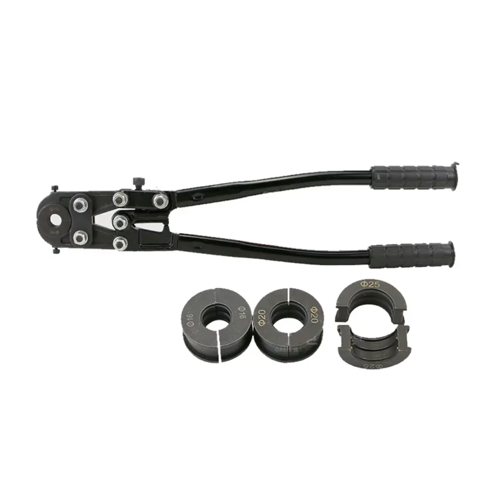 Water Pipe Clamp Pliers Aluminum-Plastic Pipe Stainless Steel Crimping Tool Caliper Hand Pressure Clamp Mechanical Pipe Clamps