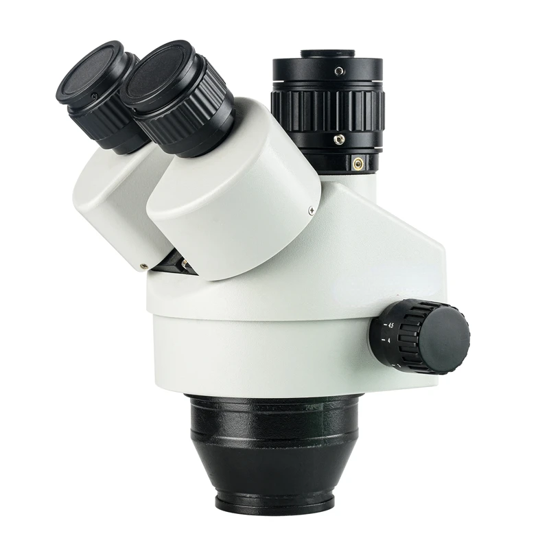 1X three lens microscope camera eyepiece 38mm mounting interface 25mm camera interface