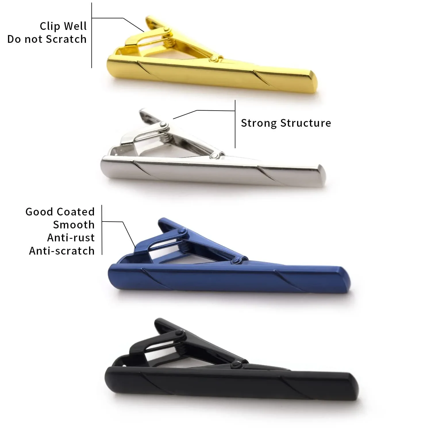 Thumbnail 2 - #31 Top Tie Clips Picks for Every Budget