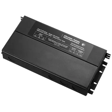 150W 24V Dimmable LED Driver AC to DC Power Supply Transformer Constant Voltage