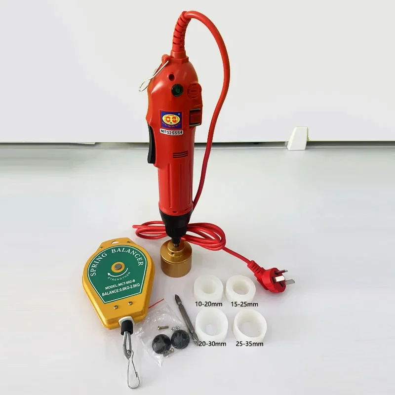 Food Bottle capping Machine handheld sealing machine bottles packaging equipment lid tightener Capping diameter 5-30mm