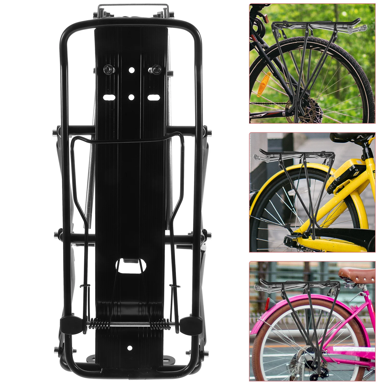 Mountain Rear Rack Lightweight Durable Folding Cargo Carrier For Road Bike Touring Bicycle Luggage Trunk Bike Cargo Racks