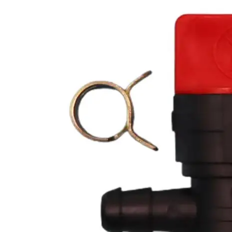 /10 /Pack /1/4 Inch In Line Fuel Gas Filter Shut Off Valve With Clamps For Wheel Horse 54-3150 Lawn Mower Generator Garden Tool