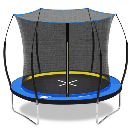 Outdoor large trampoline trampoline with safety net and ladder Trampoline suitable for children and adults