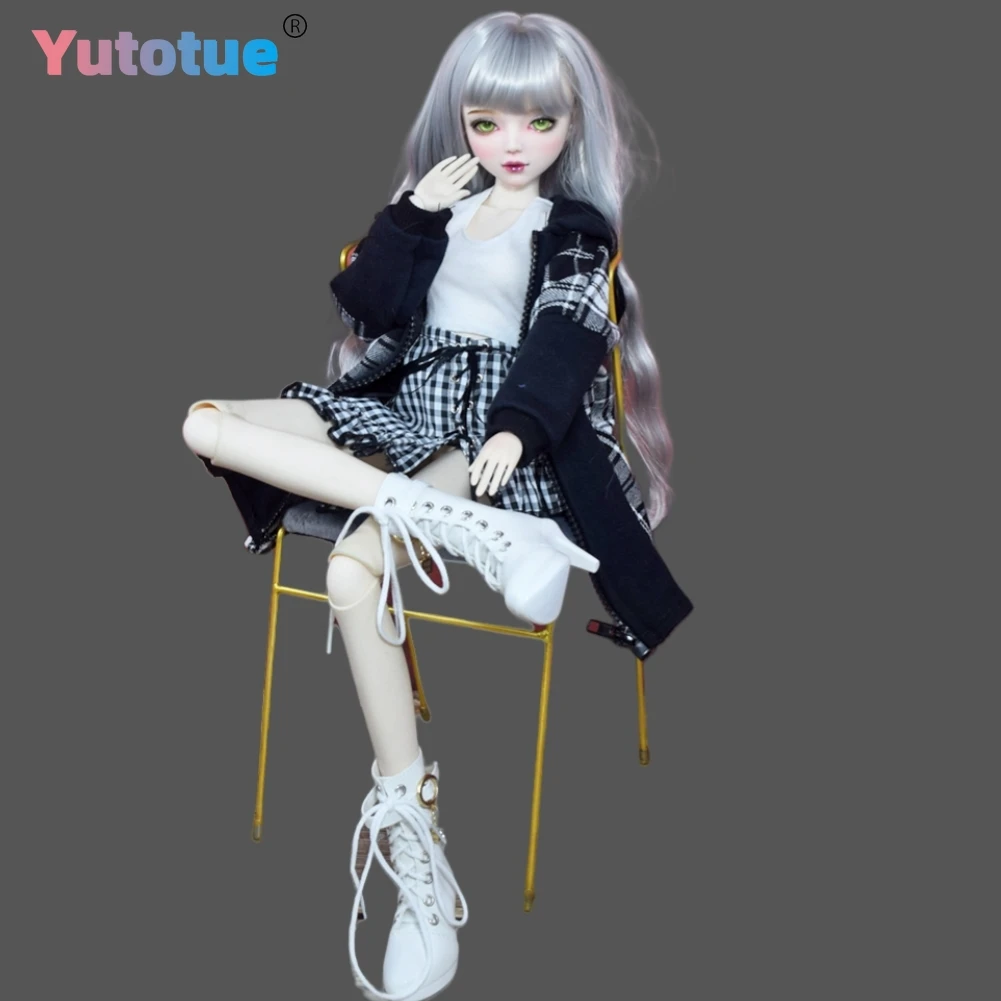 YUTOTUE 1/3 BJD ドール 56 センチメートル高さの人形女性ボディファッション衣装付きリアルなメイク顔フルセットおもちゃ