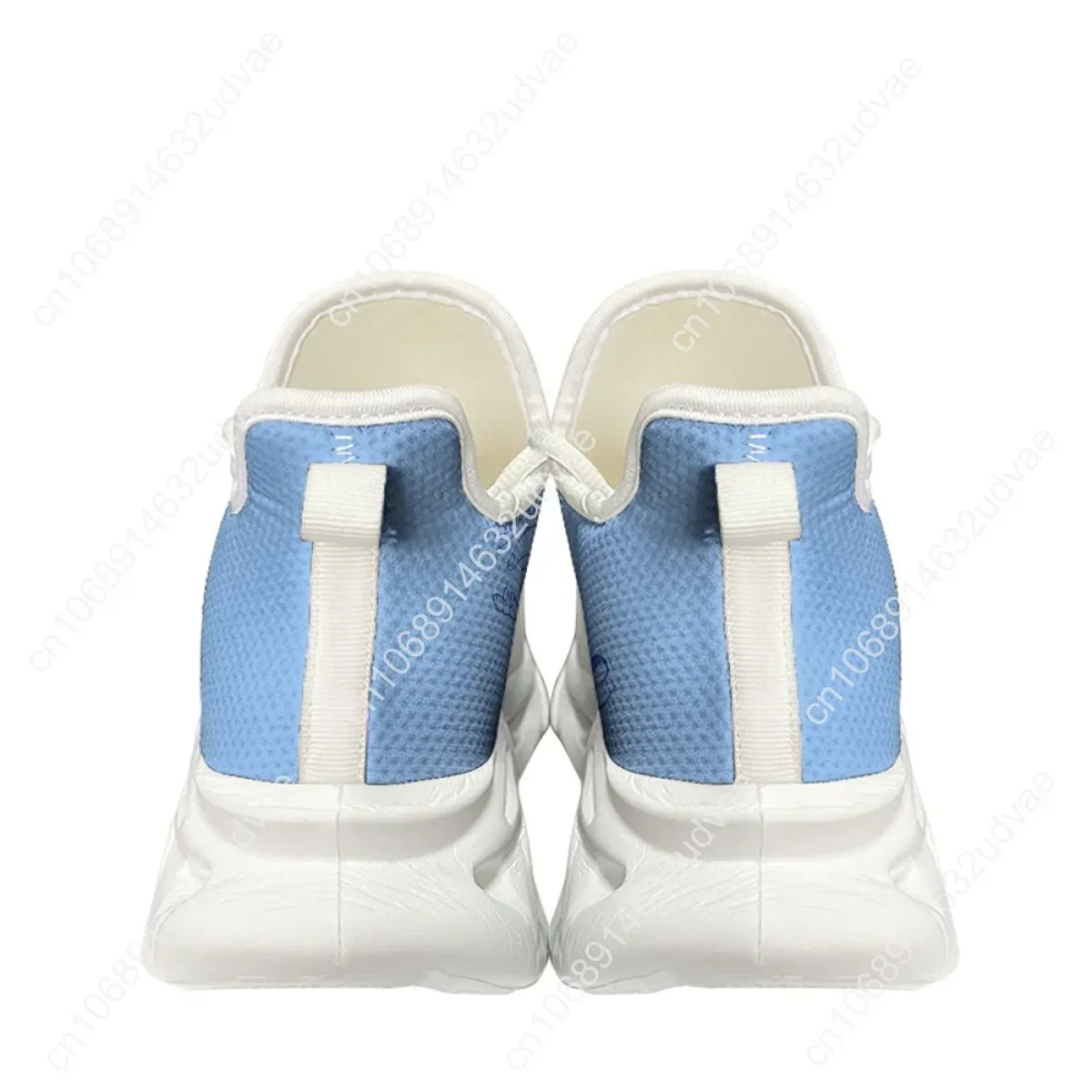 Zeta Amicae, nueva tendencia, zapatillas de deporte informales con estampado 3D para mujer, zapatos ligeros con cordones, zapatos de plataforma Friends Of Zeta para mujer