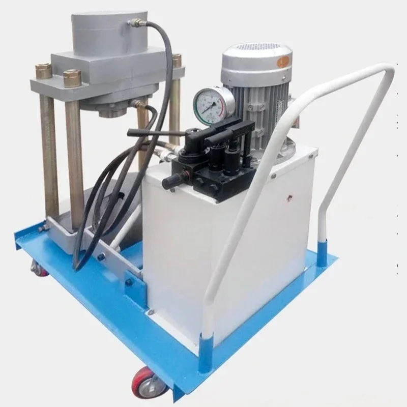 Manual Electric Dual-purpose Hydraulic Steering Knuckle Vertical Shaft Disassembly and Assembly Machine Cart  QDZ150T/20