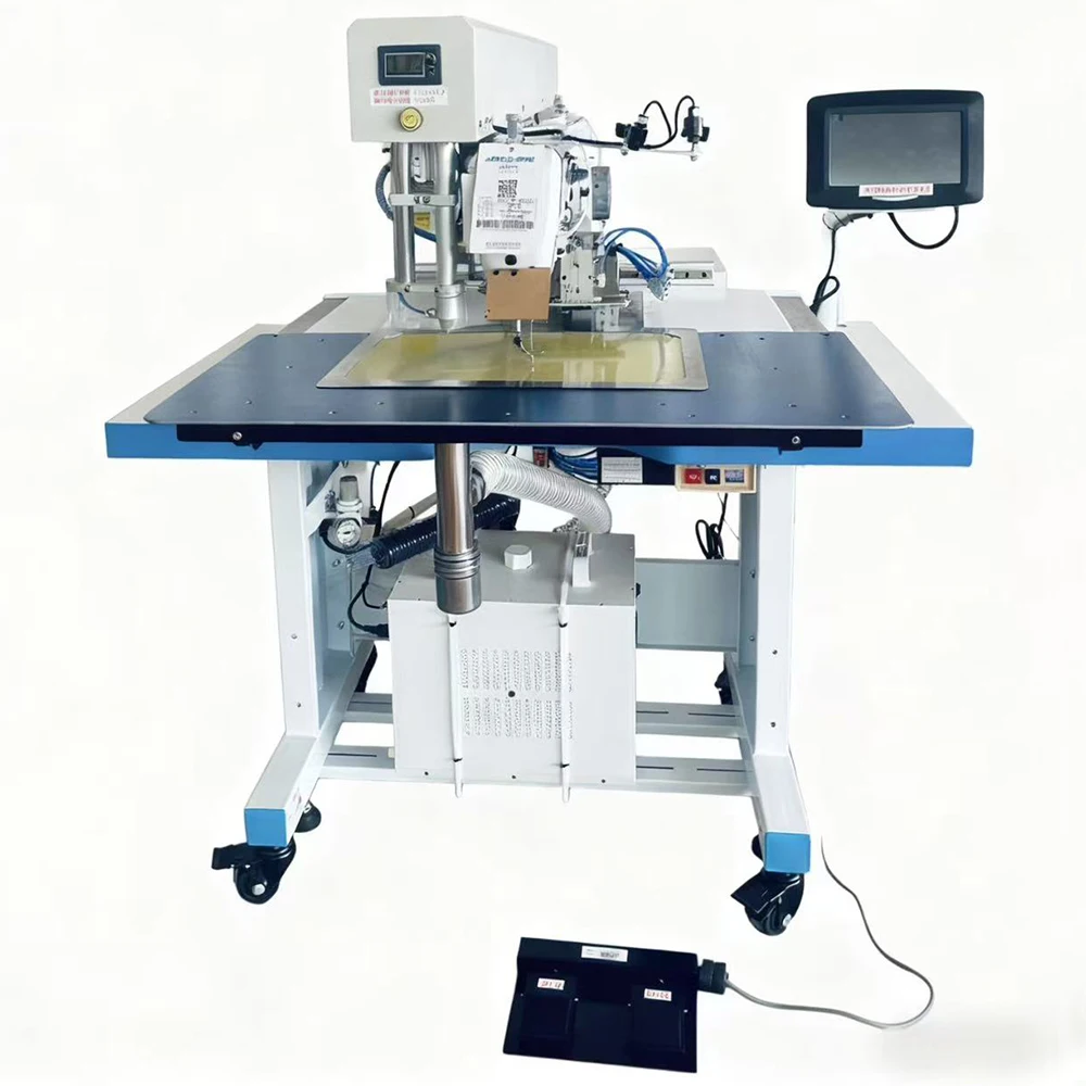 Programmable Flat-Bed Single Needle Pocket Welting Industrial Sewing Machine High-Speed Automatic Placket Machine For Shirts