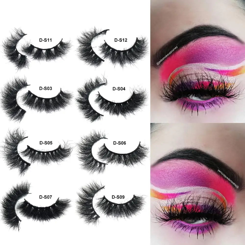 Goodobe Fluffy Lashes 3d Mink Lashes 100% Cruelty Free Lashes Handmade Reusable Short Natural Eyelashes Eyelashes Mink