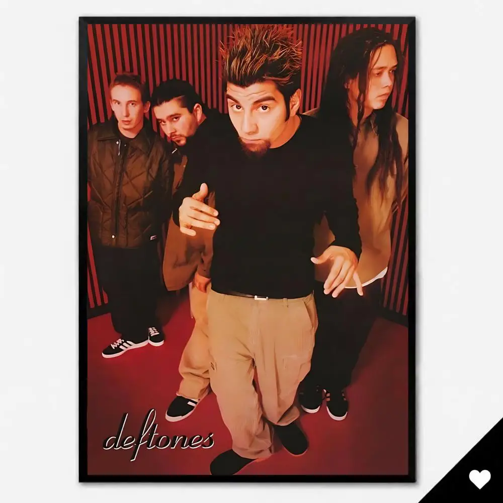Band Metal D-Deftones Poster HD, abnehmbare Wandkunst, Geschenk für Schlafzimmer, Wohnzimmer, Studentenwohnheim, Büro, Gaming-Café, Bars – Detail 16