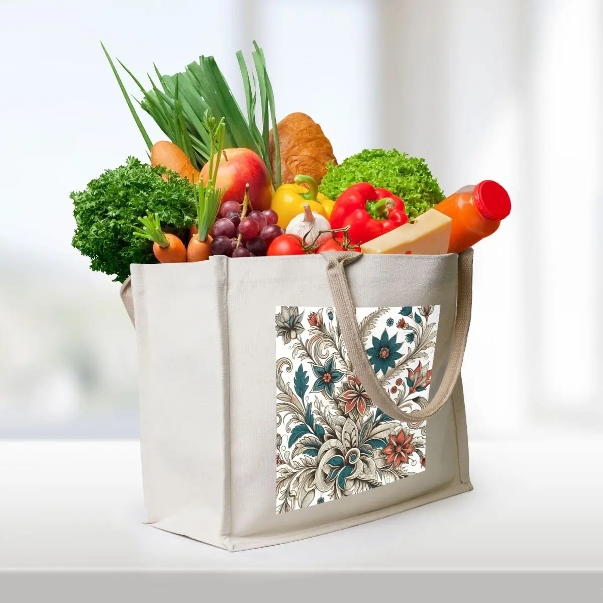 Floowers - 048 Tote Bag tote bag men's Handbags women Shopper bag