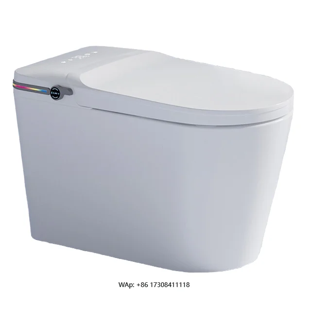 

Легкий роскошный отель, умный туалет, импульсный, многофункциональный, удлиненная форма чаши без давления, пульт дистанционного управления в комплекте, P-образный канал