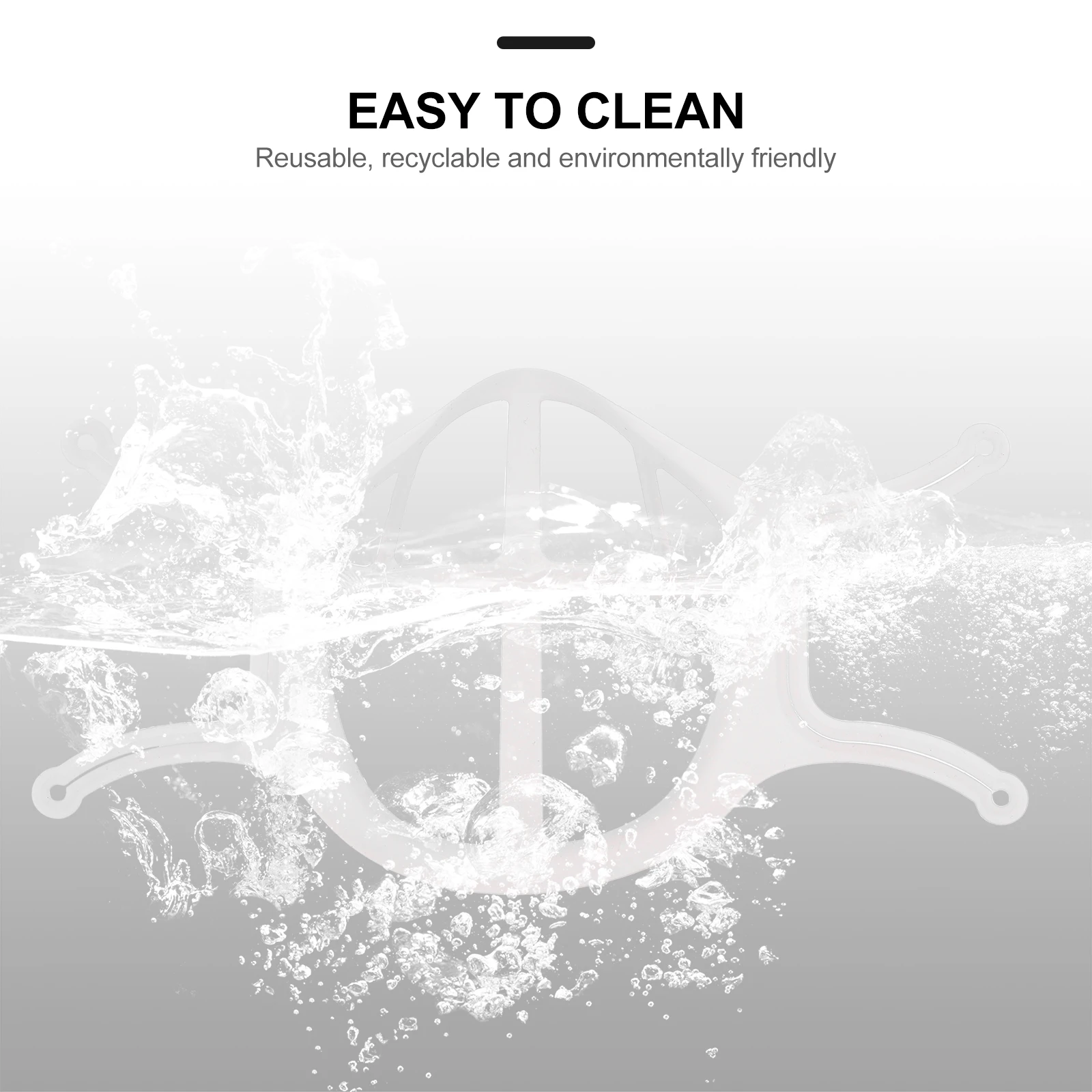 5 pcs Inner Support Frame Nose Mouth Bracket Lipstick Protection Breathable Holder Durable Silicone Mask Stand Reusable