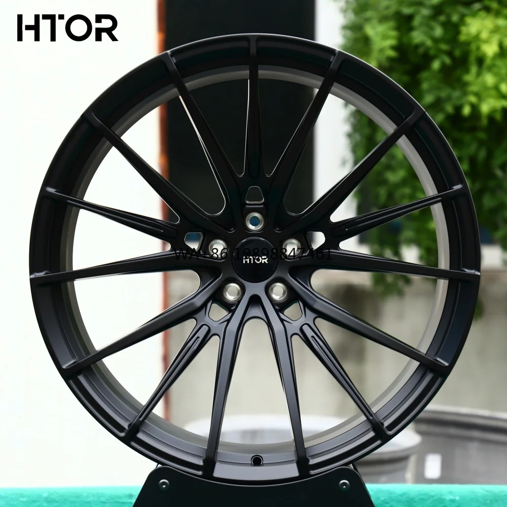 

Deep Concave Custom Alloy Forged Wheels 15-24 Inch 5x112 5x114.3 5x120 Matte Black Racing Car Rims for E34 M3 M4 Model Y Macan