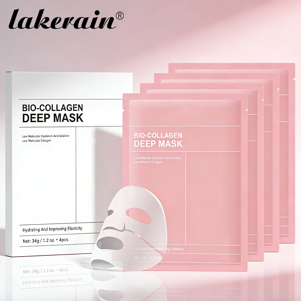 Skincare Indonesia - 1 Stück/4 Stück Übernacht-Schlafmaske Tiefenwirksame Feuchtigkeitspflege