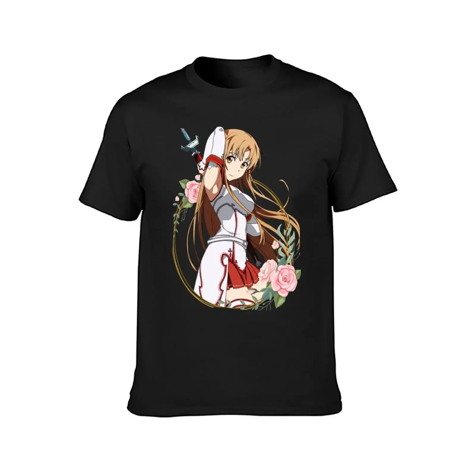 Asuna T-Shirt sweat heavyweights blacks anime shirts men