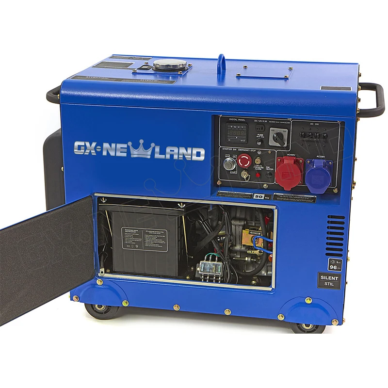 

NEWLAND 6kw 3 phase reliable set emergency silent marine generator