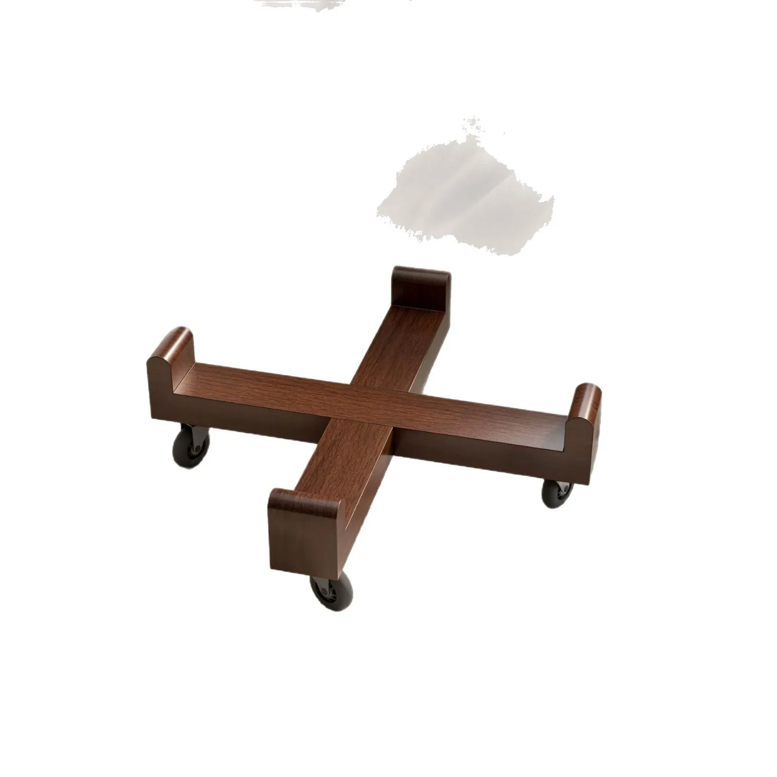 

Flower racks, shelf stacking Jenga stool drag with stackable solid wood stool