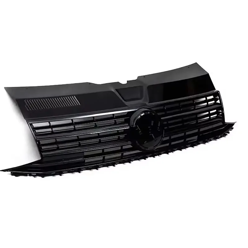 Gloss Black Front Grille Fits For VW Multivan Transporter Caravelle T6 2016‑2019 European Version OE 7E5 853 651C