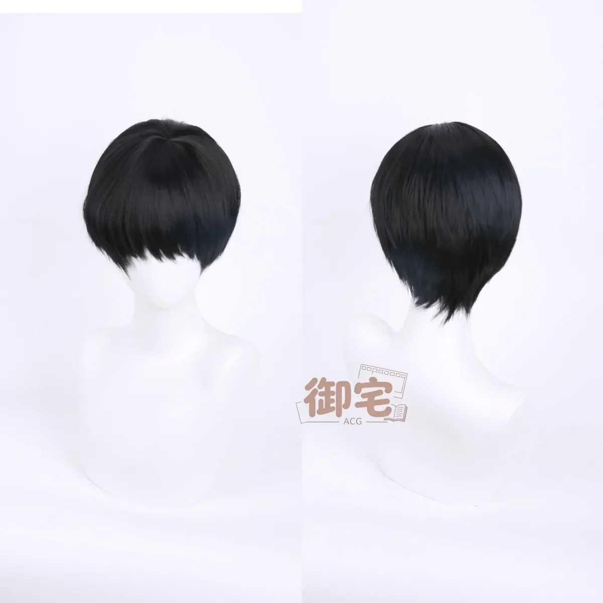 Ganbare! Nakamura-kun!!‌ ‌Nakamura Okuto‌ Hirose figure Wig Halloween Party Costume ornament Synthetic Hair Heat Resistant Fibe view 2