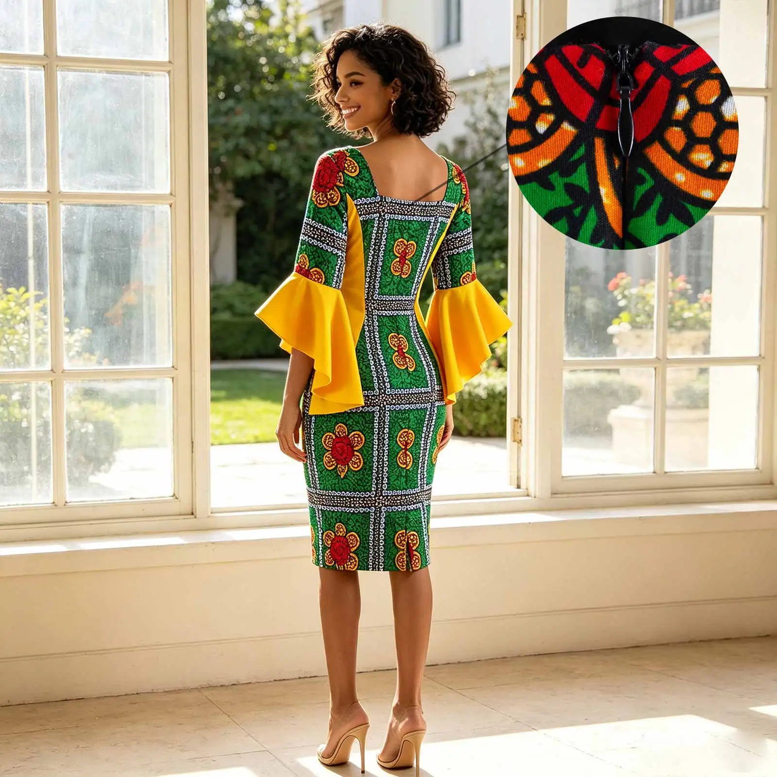 Thumbnail 4 - #2 Highest Rated African Print Traditional Outfits to Buy in 2026
