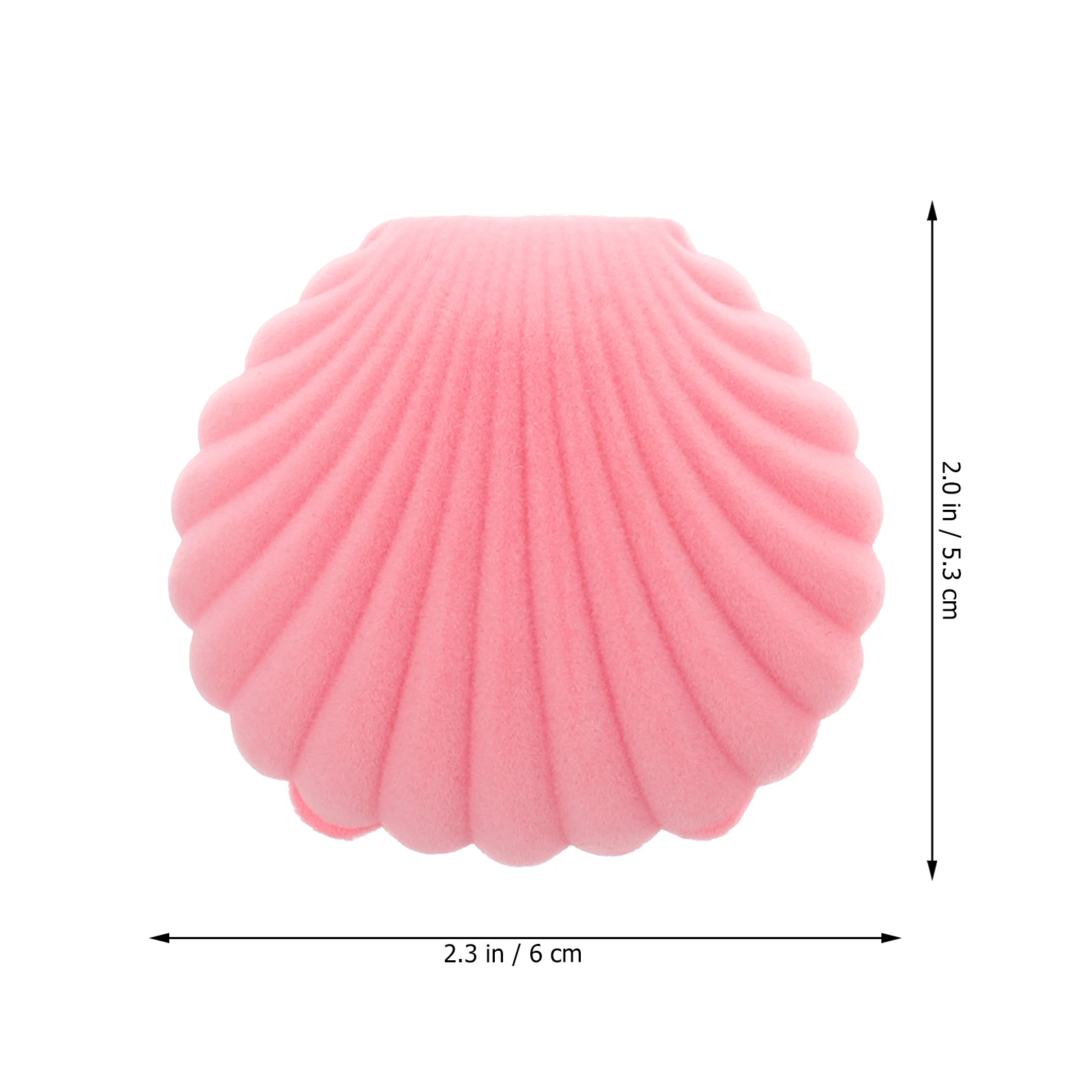 

2Pcs Shell Durable Safe Long Use Necklace Packing Shell Jewelry Storage Box Box Travel Jewelry Storage Case ganizer Necklace