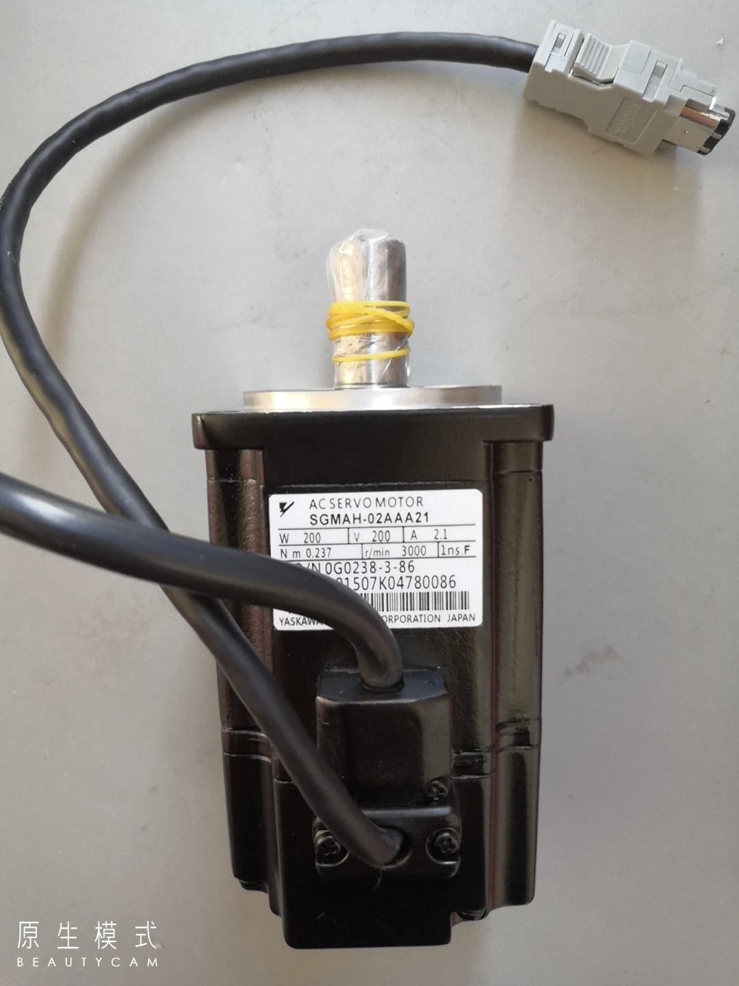 

SGMAH-02AAA21 Brand New Servo Motor Original Genuine，Fast shipping，SGMAH 02AAA21