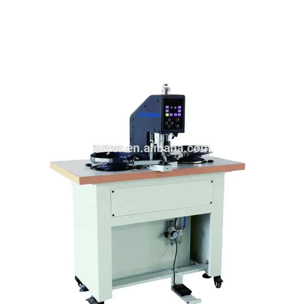 ZY-T9811 Zoyer automatic attaching snap button making machine industrial sewing machine