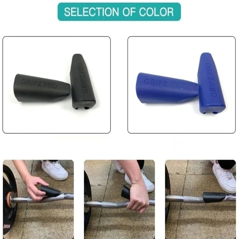 Dumbbell Barbell Grips Handles TPU Material Anti-Slip Protect Pad For Pull Up Weightlifting Support Gym Body Building Workout