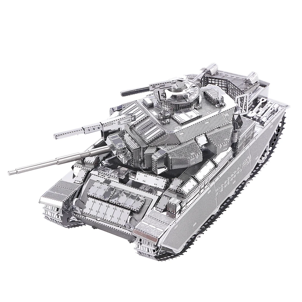 Piececool Model Building Kits Tank 3d Puzzle Metal Jigsaw DIY Toys Best Gifts for Christmas and Birthday