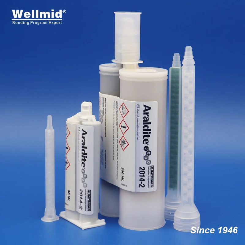 Araldite 2014-2 Two component epoxy paste adhesive High temperature and chemical resistance bonding metals electronic 2K ab glue