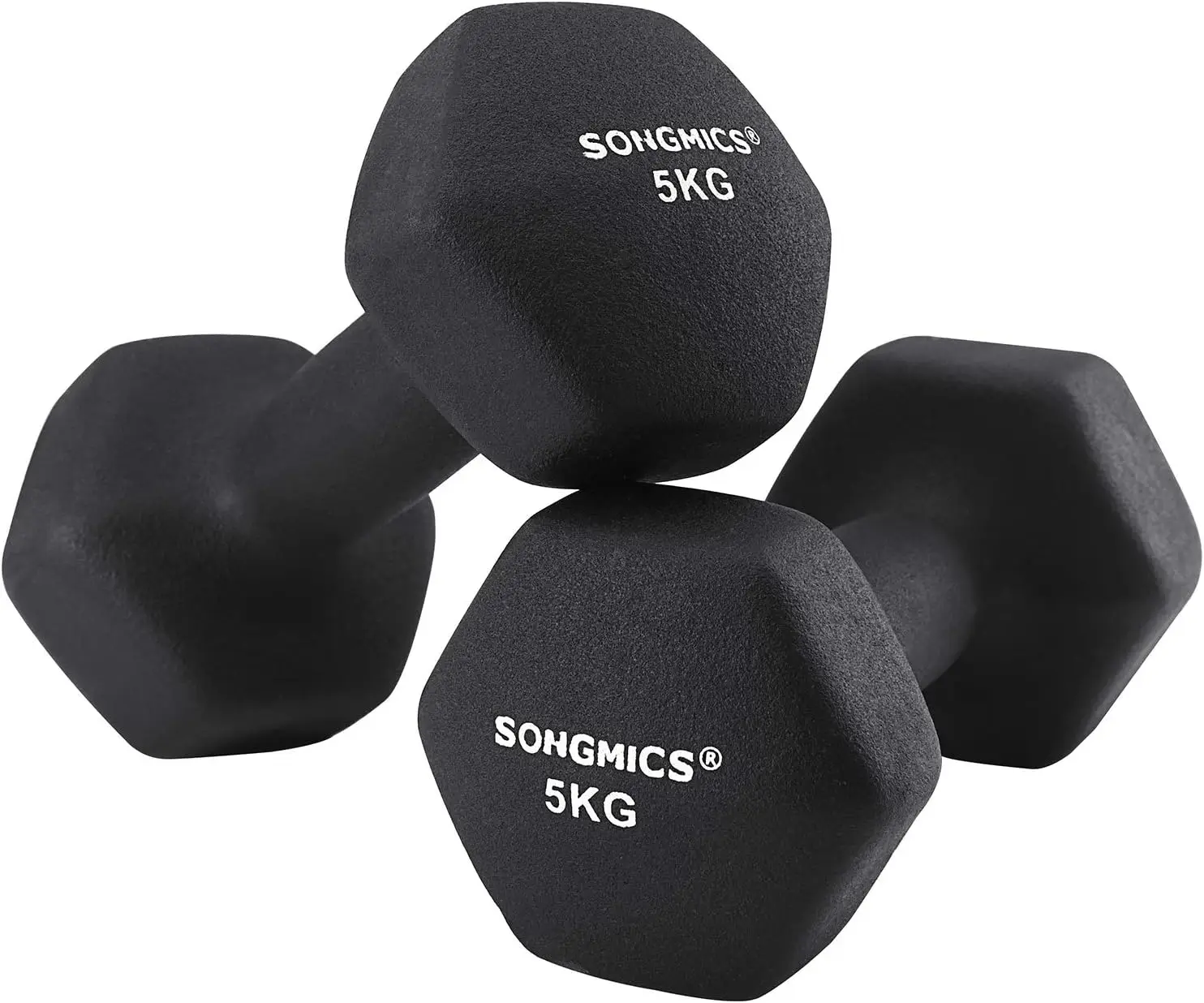 Short dumbbells, set of 2, weight training, at home, in the office, gym