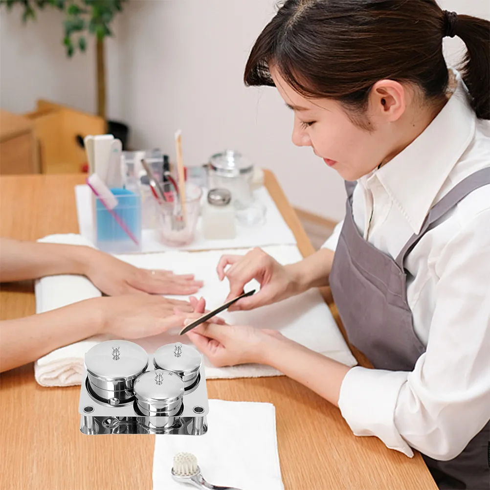 1set-nail-art-brush-set-stainless-steel-powder-cups-nail-liquid-holder-manicure-mixing-bowls-acrylic-glitter-storage-salon