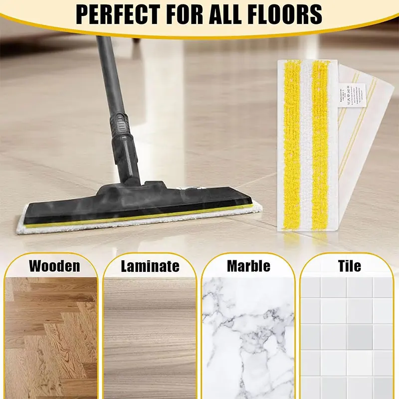 Für Karcher Easyfix SC2 SC3 SC4 SC5 Handstaubsauger Mikrofaser-Reinigungspad-Bezug Dampfmop-Tuch Stoffbezug Ersatzteile – Detail 8