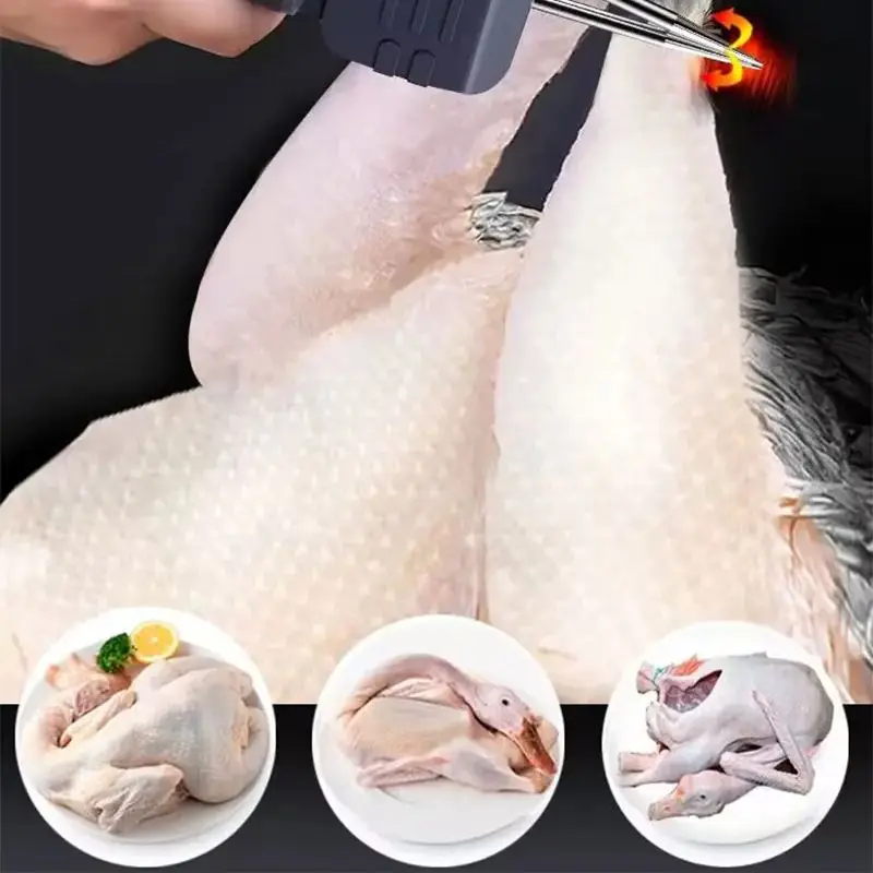 أداة آلة إزالة الشعر القصير من ريش الدواجن الكهربائية والدجاج والبط والأوز