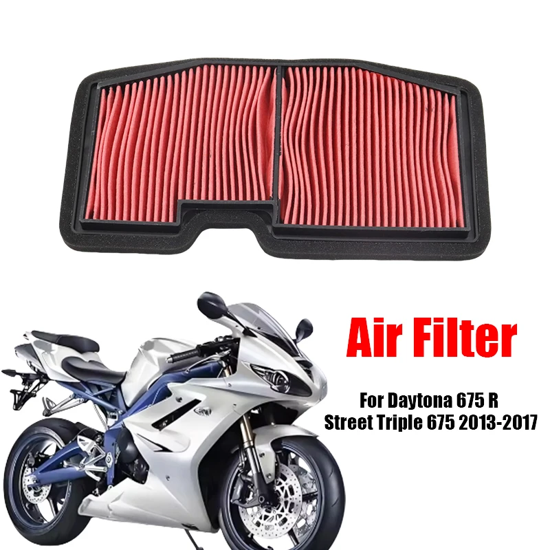 

Очиститель воздушного фильтра мотоцикла для Daytona 675 R Street Triple 675 2013 2014 2015 2016 2017 Performance